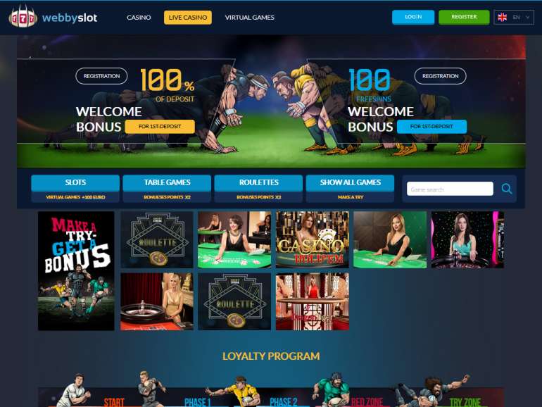 in Webbyslot Casino Webbyslot Casino