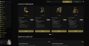Golden Billy Casino: Loyalty programme