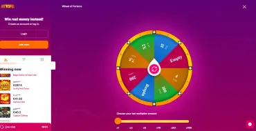 HitnSpin Casino: Wheel of Fortune