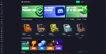 Moon Roll Casino: Interface