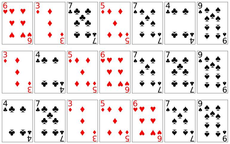 Cards from the deck in Suits Cards in Suits