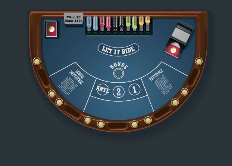 Poker Let It Ride in Let It Ride Let It Ride in Let It Ride