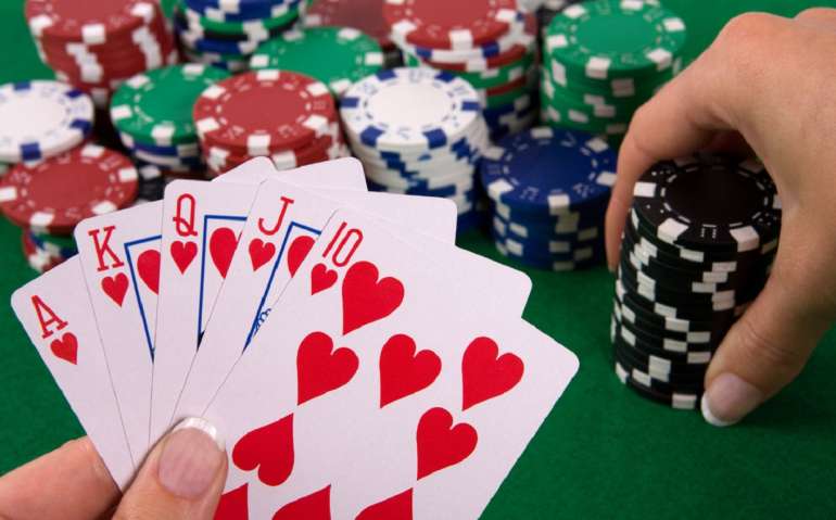 Flush Royal suit of hearts in Cards Exchange Flush Royal in Cards Exchange