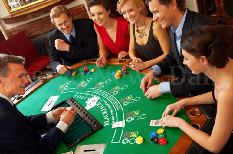 The gameplay in blackjack casinos in Initial Deal Blackjack in Initial Deal