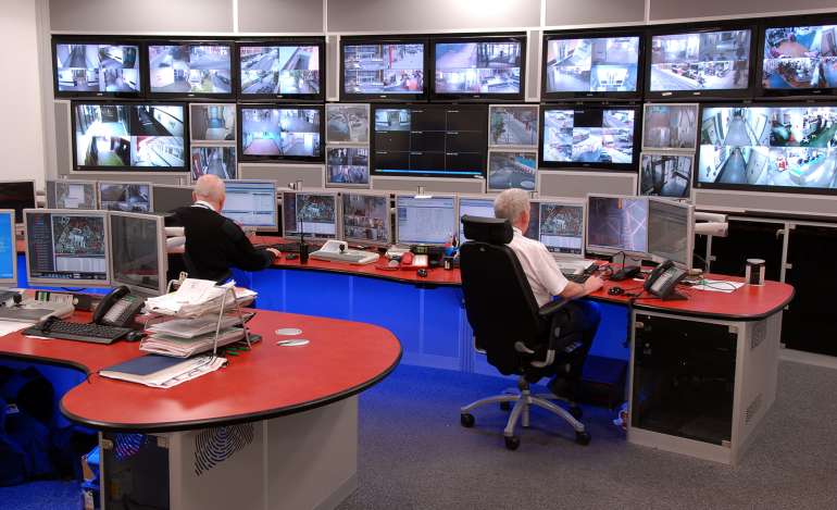 The security service of the casino in Camera Man Cameramen in Camera Man