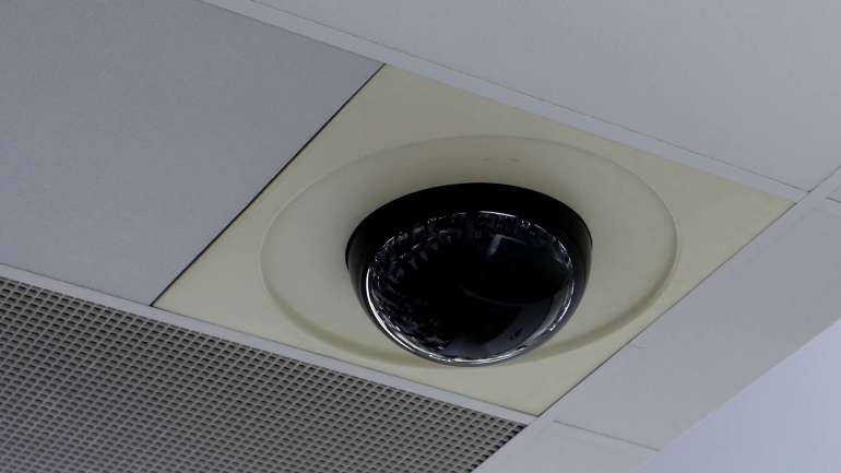 Ceiling view camera in Eye in the Sky CCTV in Eye in the Sky
