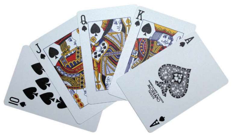 Peak a Royal flush in Trump Cards in Trump