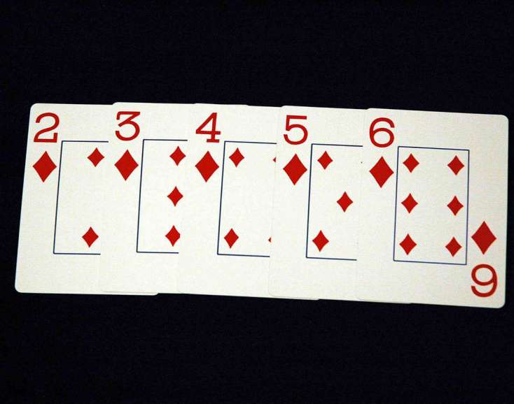 Straight flush poker combination in Straight Flush Straight Flush in Straight Flush