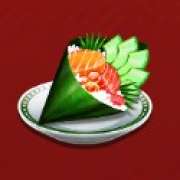 Dish symbol 6 symbol in Hey Sushi slot