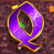 Q symbol in Bulls Run Wild slot