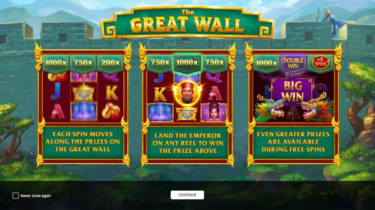 New video slot about the Great Chinese Wall by iSoftBet in The Great Wall The Great Wall in The Great Wall