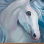 White horse symbol in Wild Wild Horses slot