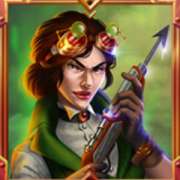 Girl symbol in Riders of the Storm slot