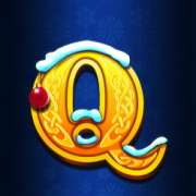 Q symbol in Leprechaun Carol slot
