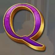 Q symbol symbol in Zeus Deluxe slot