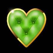 Hearts symbol in Mega Moolah Absolootly Mad slot