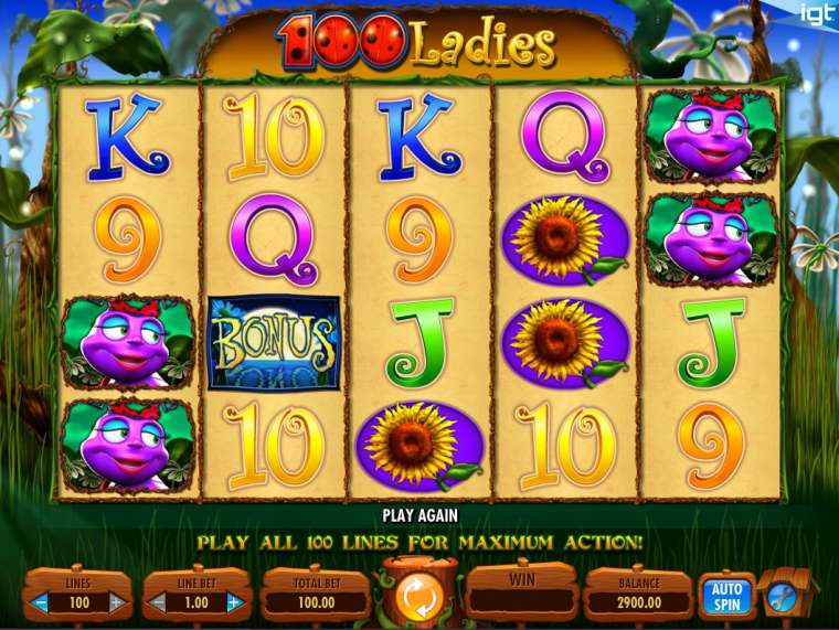 Play 100 Ladies slot