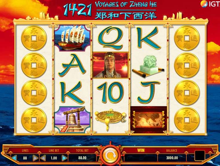 Play 1421 Voyages of Zhang He slot