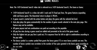 1429 Uncharted Seas: Rules