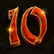 10 symbol in Rise of the Dragon slot