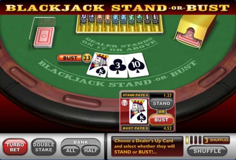 Blackjack Stand or Bust