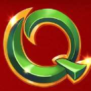 Q symbol in 9 Burning Dragons slot