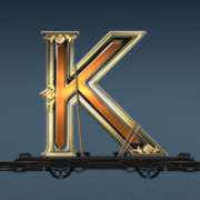 K symbol in Wild Rails slot