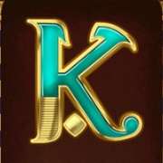 K symbol in Book of Dead slot