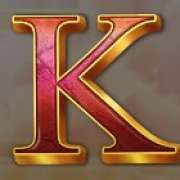 K symbol symbol in Zeus Deluxe slot