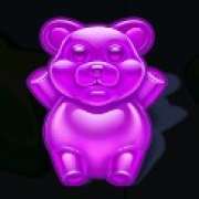 Purple bear symbol in Sugar Rush slot