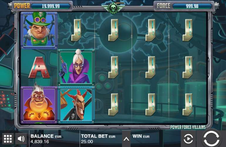 Power Force Villains by Push Gaming (RTP 96.72) x250 🎰 Slot Review