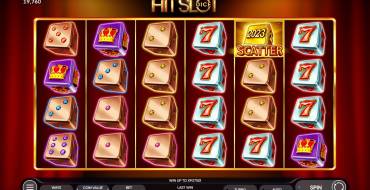 2023 Hit Slot Dice: Playing field