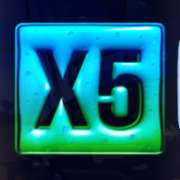Multiplier x5 symbol in J.Monsters slot
