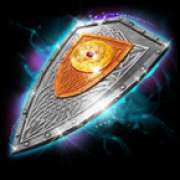 Shield symbol in The Land of Heroes slot