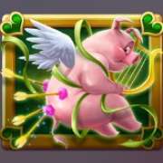 Sad pig symbol in Book of Cupigs slot