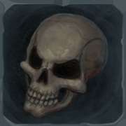 Skull symbol in House of Ghosts slot