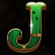 J symbol in Book Of Rampage slot