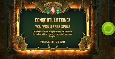 24K Dragon: Free spins and/or respins