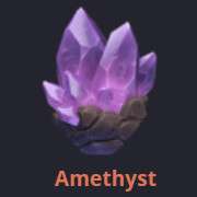 Amethyst symbol in Astro Legends: Lyra and Erion slot