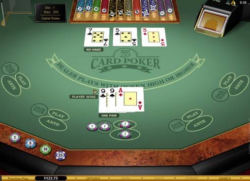3 Card Poker Gold 