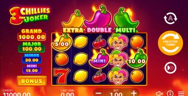 3 Chillies and Joker: Hold and Win: Slot machine