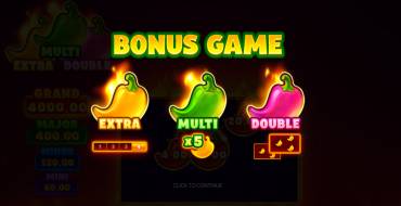 3 Chillies and Joker: Hold and Win: Bonus games