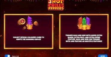 3 Hot Chilli Peppers: Slot machine