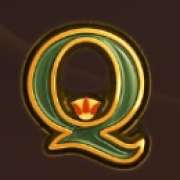 Q & Lotus symbol in Jewel Scarabs slot