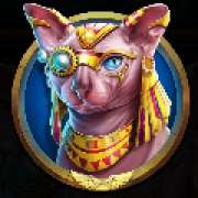 Cat symbol in Rise of Giza slot