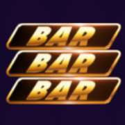 Triple BAR symbol in Joker Max: Hit 'n' Roll slot