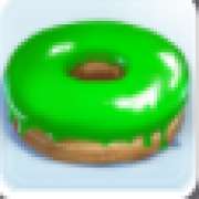 Green donut symbol in Donuts slot