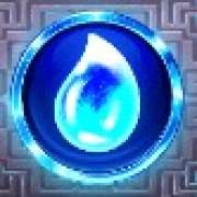 Water symbol in Elemental Gems Megaways slot