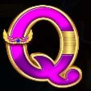 Q symbol in Book of Fallen slot