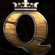 Q symbol in Book of Skulls slot